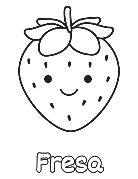 Fresa para colorear
